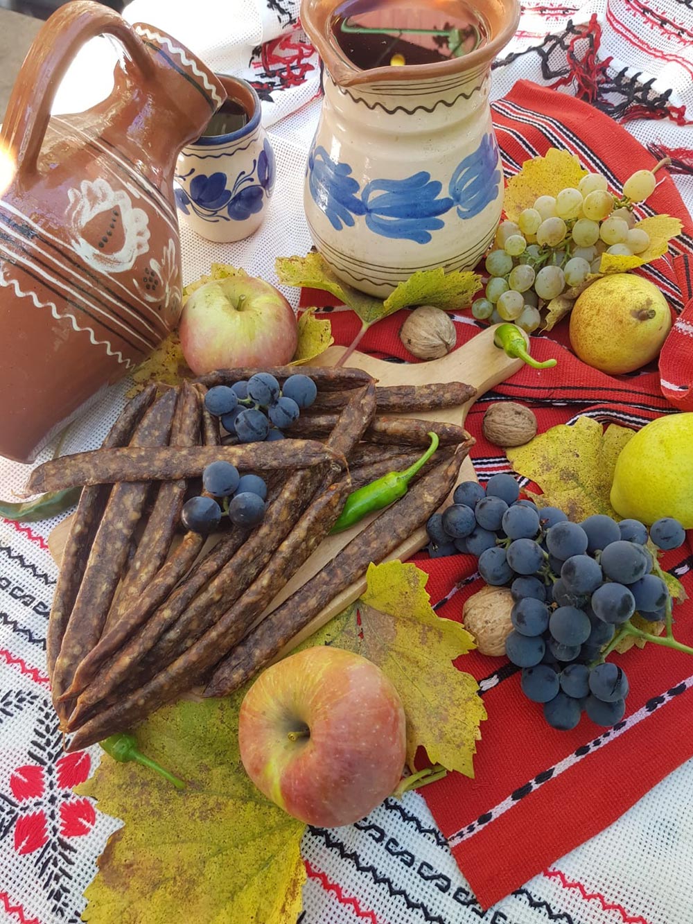 Cârnaţi de Pleşcoi uscaţi